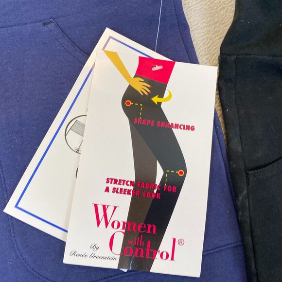 Woman With Control Womens Cargo Pants Lot of Two XL Tummy Control Bootcut Casual - Picture 12 of 16